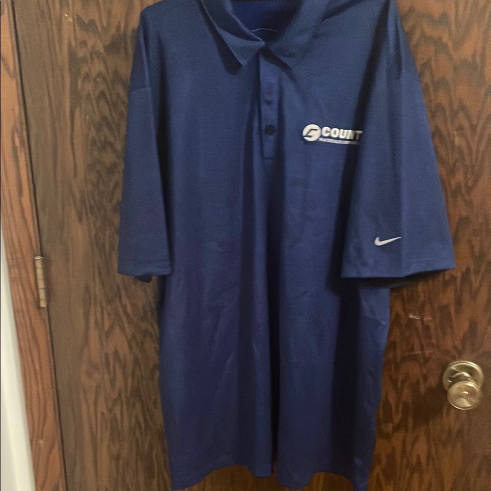 Nike Blue Polo Shirt